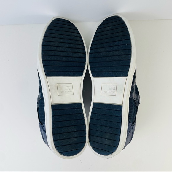 Ben Sherman Knox Blue White Suede Lace Up Casual Shoes Sneakers Men's Size 8.5 - Picture 6 of 10